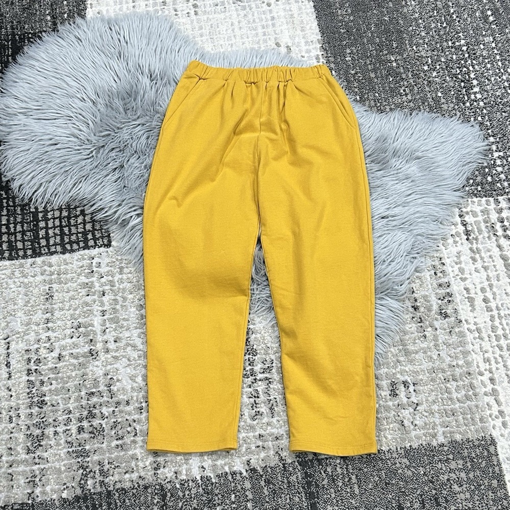 Gray Label Youth Relaxed Pocket Mustard Minimalist Trousers Size‎ 9-10Y NWT